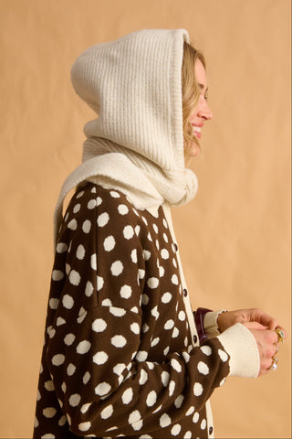 karavan clothing fashion fall winter 25 homecoming krvn collection kylie balaclava ivory