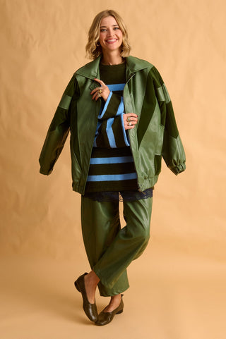 karavan clothing fashion fall winter 25 homecoming krvn collection marcy trousers green