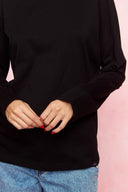 karavan fall winter 26' collection eda longsleeve tee black white