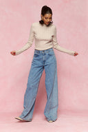 karavan fall winter 26' collection marcy jeans light denim