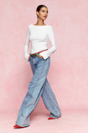karavan fall winter 26' collection jaden top white