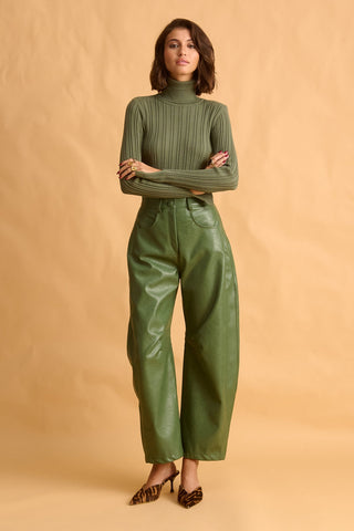 karavan clothing fashion fall winter 25 homecoming krvn collection velma knitted top khaki