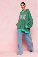 karavan fall winter 26' collection yvonne hoodie green lines