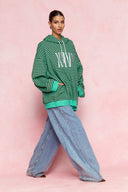 karavan fall winter 26' collection yvonne hoodie green lines
