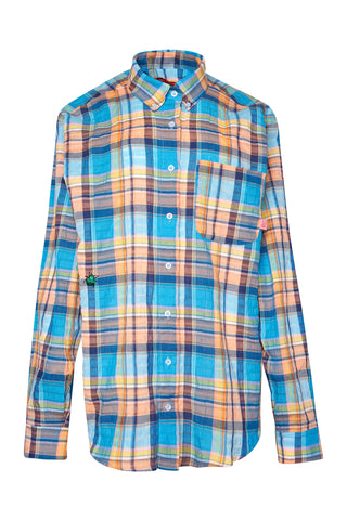karavan clothing fashion spring summer 26 nai vera's day collection maren shirt multicolor checked