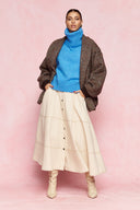 karavan fall winter 26' collection pietra skirt ivory