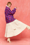 karavan fall winter 26' collection pietra skirt ivory