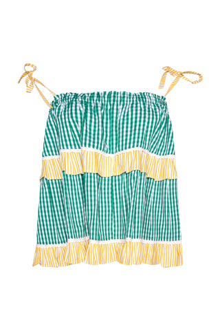 karavan clothing fashion spring summer 26 nai weekendwear collection maria top green yellow