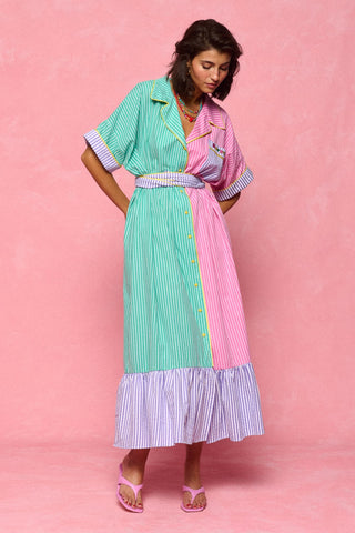 marina pink dress Z Supply Marina Maxi Dress in Blush Mood Francis + Fern