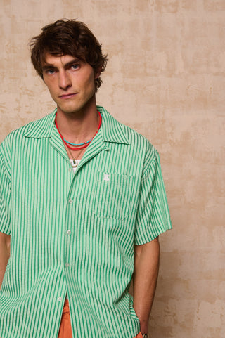 karavan clothing fashion spring summer 26 men nai collection jack shirt green