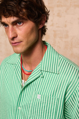 karavan clothing fashion spring summer 26 men nai collection jack shirt green