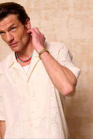 karavan clothing fashion spring summer 26 men nai collection jeremy shirt ivory lace