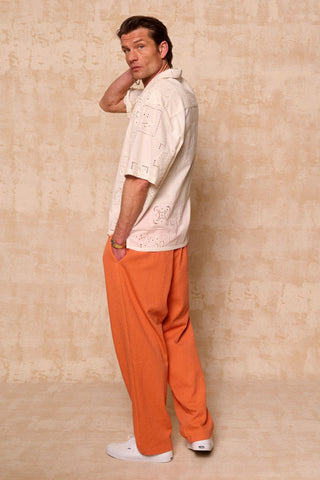 karavan clothing fashion spring summer 26 men nai collection jeremy shirt ivory lace