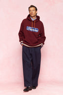 karavan men fall winter 26' collection frances hoodie bordeaux