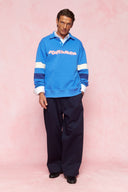 karavan men fall winter 26' collection jacob sweater blue