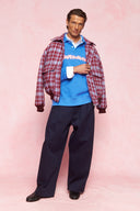 karavan men fall winter 26' collection jacob sweater blue