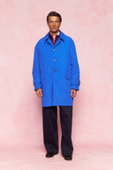 karavan men fall winter 26' collection cesar coat blue