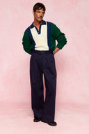 karavan men fall winter 26' collection martin trousers blue