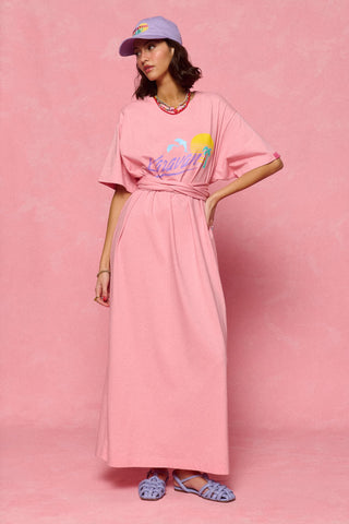 karavan clothing fashion spring summer 26 nai collection maru dress candy pink
