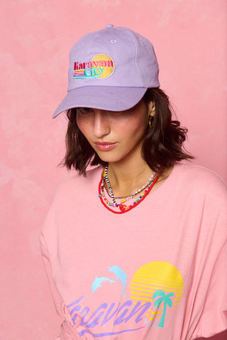 karavan clothing fashion spring summer 26 nai collection britt dad hat lilac