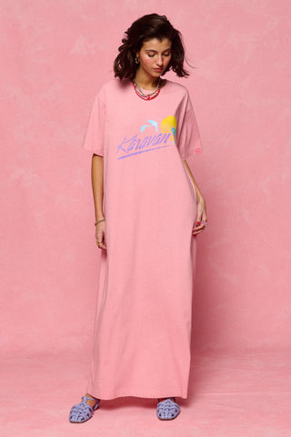 karavan clothing fashion spring summer 26 nai collection maru dress candy pink