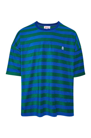 karavan clothing fashion spring summer 26 men nai collection mason tee green blue lines