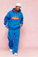 karavan men fall winter 26' collection mathew sweatpants blue