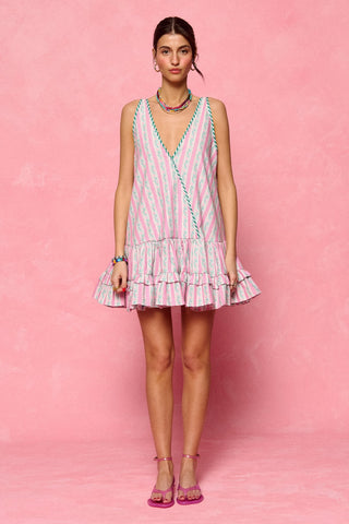 karavan clothing fashion spring summer 26 nai collection may mini dress pink