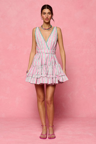 karavan clothing fashion spring summer 26 nai collection may mini dress pink