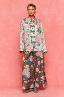karavan fall winter 26' collection melia pants floral brown