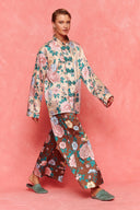karavan fall winter 26' collection melia pants floral brown