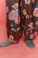 karavan fall winter 26' collection melia pants floral brown