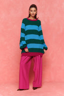 karavan fall winter 26' collection mercer trousers fuchsia