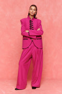 karavan fall winter 26' collection mercer trousers fuchsia