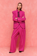 karavan fall winter 26' collection sayla blazer fuchsia