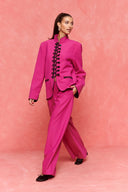 karavan fall winter 26' collection mercer trousers fuchsia
