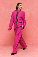 karavan fall winter 26' collection sayla blazer fuchsia