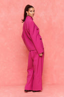 karavan fall winter 26' collection sayla blazer fuchsia