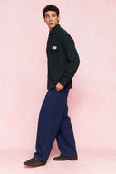 karavan men fall winter 26' collection miguel shirt green