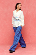 karavan fall winter 26' collection ira knitted pullover white