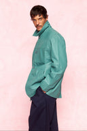 karavan clothing fashion fall winter 25 homecoming men collection milton jacket grey leather