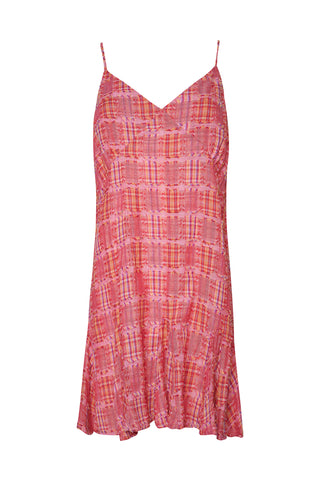 karavan clothing fashion spring summer 26 nai weekendwear collection mimi mini dress red