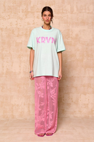 karavan clothing fashion krvn spring summer 26 nai collection blossom tee aqua blue