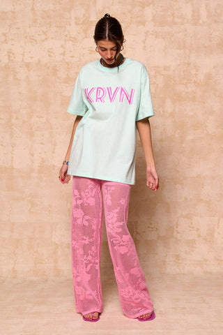 karavan clothing fashion krvn spring summer 26 nai collection blossom tee aqua blue