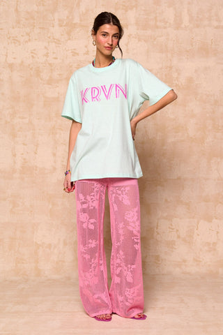 karavan clothing fashion krvn spring summer 26 nai collection blossom tee aqua blue