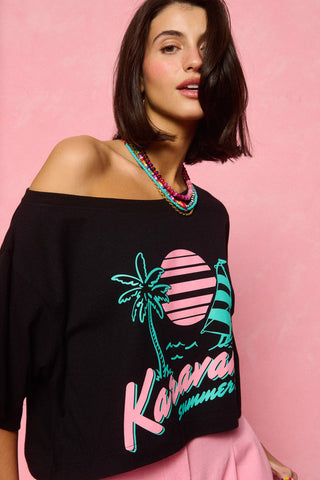 karavan clothing fashion spring summer 26 nai collection lucy crop top black