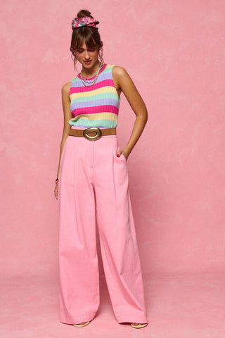 karavan clothing fashion spring summer 26 nai collection miranda trousers pink