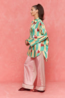 karavan fall winter 26' collection mistake pants pink stripes