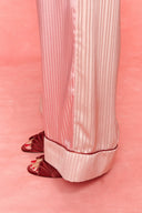 karavan fall winter 26' collection mistake pants pink stripes