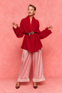 karavan fall winter 26' collection mistake pants pink stripes